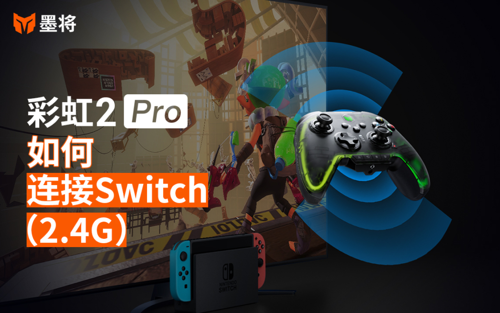 彩虹2Pro指南 - 2.4GHz频段连接Switch